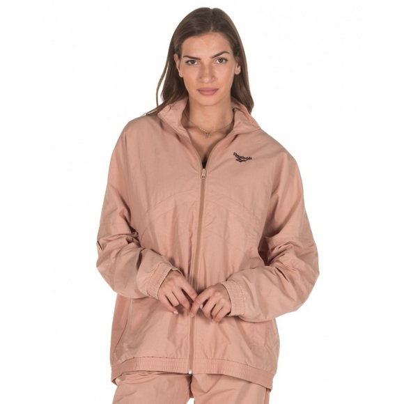Gigi Hadid x Reebok Oversized Track Jacket Medium Pink Clay - Picture 3 of 14